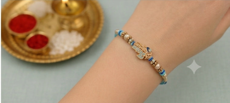Designer Little Brother Rakhi for Kids & Young Brothers RKH-LB-004